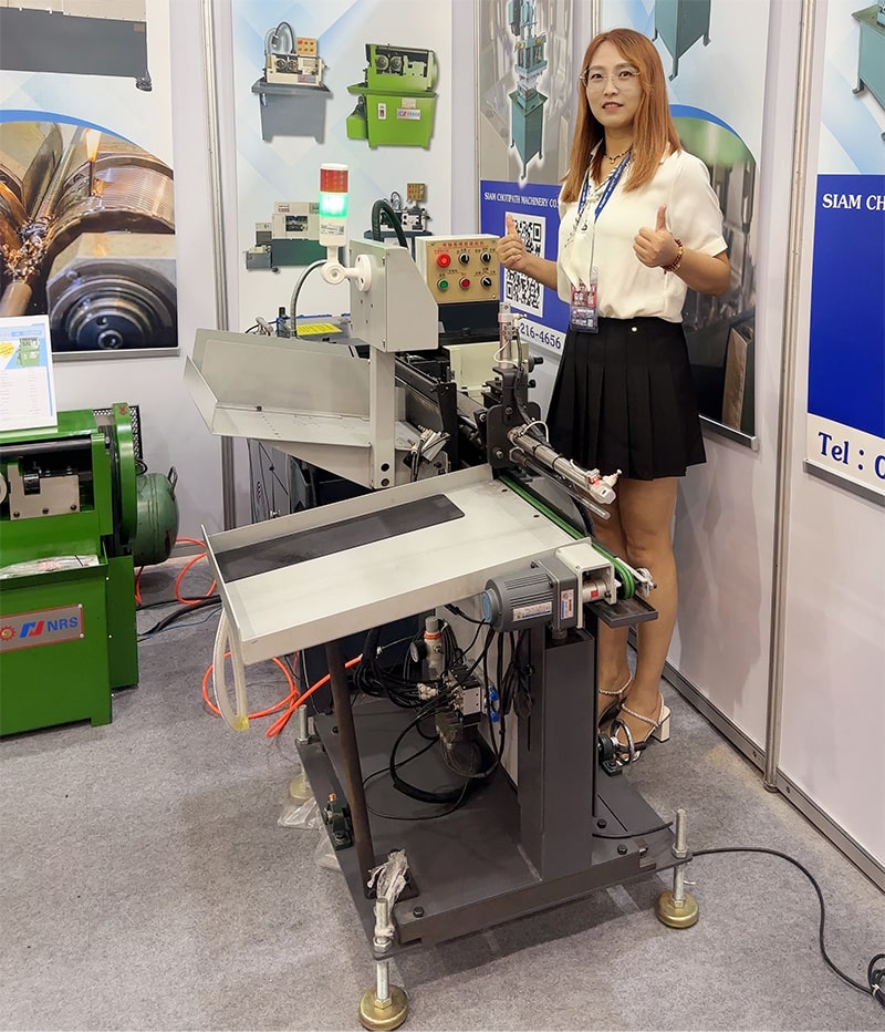 Thread Rolling Machine op de Thailand Industry Exhibition 2025